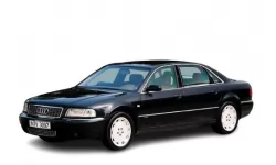 Dywaniki wewnętrzne do Audi A8 (D2) 1994-2002 I generacja EU Sedan Long Dywaniki wewnętrzne do Audi A8 (D2) 1994-2002 I generacja EU Sedan Long