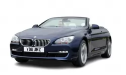 Dywaniki wewnętrzne do BMW F12 Seria 6 2011-2017 III generacja EU Cabriolet