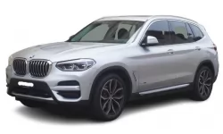 Dywaniki wewnętrzne do BMW X3 30e G01 2017-2024 III generacja EU/USA Crossover hybrid xDrive