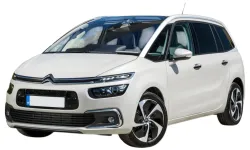 Dywaniki wewnętrzne Citroen C4 SpaceTourer 2018-2022 II generacja EU Minivan restyling 5-miejscowy
