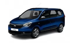 Dywaniki wewnętrzne do Dacia Lodgy 2012-... 1. generacja EU Minivan 7-miejscowy