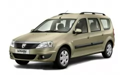 Dywaniki wewnętrzne do Dacia Logan MCV 2008-2012 I generacja EU Podstawka uniwersalna 7-osobowa