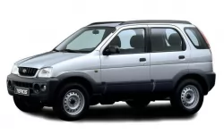 Dywaniki wewnętrzne do Daihatsu Terios (J100) 1997-2006 I generacja Japan Crossover Dywaniki wewnętrzne do Daihatsu Terios (J100) 1997-2006 I generacja Japan Crossover