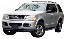 Dywaniki do wnętrza Ford Explorer 2001 - 2006 III generacja USA Crossover 5-drzwiowy 7-miejscowy