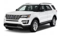 Dywaniki wewnętrzne do Ford Explorer 2016-2019 V generacja USA Crossover reszta 7-osobowa