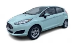 Dywaniki wewnętrzne Ford Fiesta (Mk7) 2008 - 2019 VI generacja USA Sedan