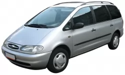 Dywaniki wewnętrzne do Ford Galaxy (WGR) 1995 - 2000 I generacja UE Minivan do 7 miejsc