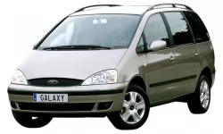 Dywaniki wewnętrzne do Ford Galaxy (WGR) 2000-2006 I generacja EU Podstawka do minivana 7-miejscowa