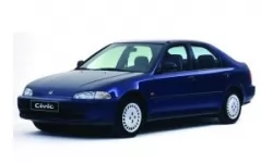 Dywaniki wewnętrzne do Hondy Civic 1991-1995 V generacji EU Sedan