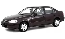 Dywaniki wewnętrzne do Hondy Civic 1998-2000 VI generacji USA Sedan