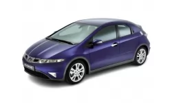 Dywaniki do Hondy Civic (FK) 2005-2012 VIII generacji EU Hatchback 5-drzwiowy