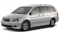 Dywaniki wewnętrzne do Hondy Odyssey (RB3) 2008-2013 IV generacja Japan Minivan 8-miejscowy