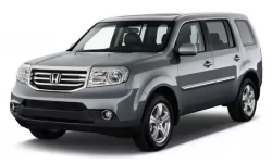 Dywaniki wewnętrzne do Honda Pilot 2008-2015 II generacja USA Crossover 7-osobowy