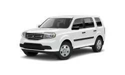 Dywaniki wewnętrzne do Honda Pilot 2015-2018 III generacja USA Crossover do 8 miejsc