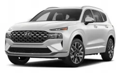 Dywaniki wewnętrzne Hyundai Santa Fe (TM) 2020-2023 IV generacja EU Crossover Restauracja 7-osobowa Dywaniki wewnętrzne Hyundai Santa Fe (TM) 2020-2023 IV generacja EU Crossover Restauracja 7-osobowa