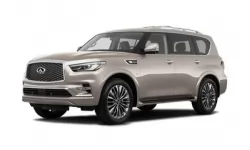 Dywaniki wewnętrzne do Infiniti QX80 2018-... III generacja Japan Crossover reszta 7-osobowa Dywaniki wewnętrzne do Infiniti QX80 2018-... III generacja Japan Crossover reszta 7-osobowa
