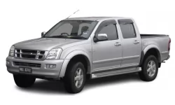 Dywaniki wewnętrzne Isuzu D-Max 2002 - 2012 I generacja EU Pickup 4-drzwiowy Kierownica po prawej stronie