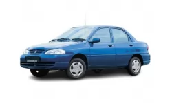 Interior mats for the Kia Avella 1995-2000 EU Sedan