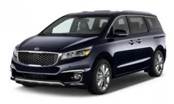 Interior mats for the Kia Carnival (YP) 2014-2020 III generation EU Minivan 7-seater