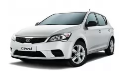 Interior mats for the Kia Ceed (ED) 2006-2009 I generation EU Hatchback dorest