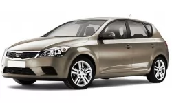 Interior mats for the Kia Ceed (ED) 2009-2012 I generation EU Hatchback rest