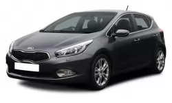 Interior mats for the Kia Ceed (JD) 2012-2018 II generation EU Hatchback