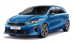 Interior mats for the Kia Ceed (CD) 2018-2021 III generation EU Hatchback dorest