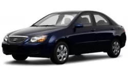 Interior mats for the Kia Cerato (LD) 2003-2008 I generation EU Sedan