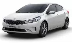 Interior mats for the Kia Cerato (YD) 2012-2018 III generation EU Sedan