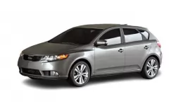 Interior mats for the Kia Forte 2008-2012 II generation USA Hatchback