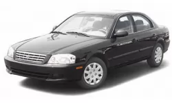 Interior mats for the Kia Magentis Kia Optima (EF) 2001-2005 1st generation EU Sedan