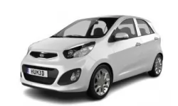 Interior mats for the Kia Morning (TA) 2011-2016 II generation EU Hatchback