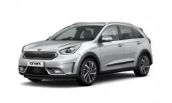 Interior mats for the Kia Niro (DE) 2016-2021 1st generation Korea Crossover Plug in Hybrid