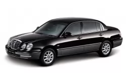 Interior mats for the Kia Opirus 2003-2010 I generation EU Sedan
