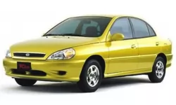 Interior mats for the Kia Rio (DC) 2000-2005 I generation EU Sedan