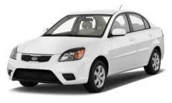 Interior mats for the Kia Rio (DE) 2005-2011 II generation EU Sedan