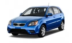 Interior mats for the Kia Rio (DE) 2005-2011 II generation EU Hatchback