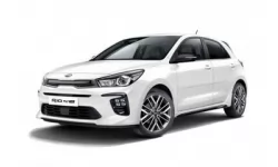 Interior mats for the Kia Rio 2017-… IV generation RU Hatchback
