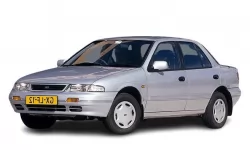 Interior mats for the Kia Sephia 1993-1998 I generation EU Sedan