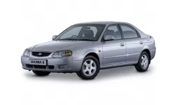 Interior mats for the Kia Shuma 2001-2004 II generation EU Hatchback