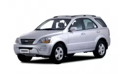 Interior mats for the Kia Sorento (BL) 2002-2009 1st generation Korea/EU Crossover 5-seater