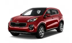 Interior mats for the Kia Sportage (QL) 2015-2021 IV generation EU Crossover
