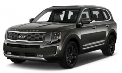 Interior mats for the Kia Telluride 2019-… 1st generation USA Crossover 7-seater