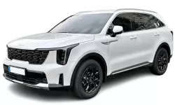 Interior mats for the Kia Sorento (MQ4) 2020-... IV generation EU Crossover 7-seater Hybrid