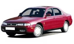 Dywaniki wewnętrzne do Mazda 626 (GE) 1991 - 1997 IV generacja EU Sedan Dywaniki wewnętrzne do Mazda 626 (GE) 1991 - 1997 IV generacja EU Sedan