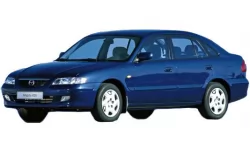 Dywaniki wewnętrzne do Mazda 626 GF/GW 1997 - 2002 V generacja EU Liftback Dywaniki wewnętrzne do Mazda 626 GF/GW 1997 - 2002 V generacja EU Liftback
