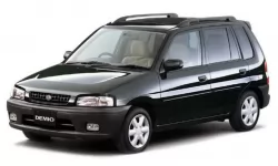 Dywaniki wewnętrzne do Mazdy Demio 1996 - 2002 I generacja Crossover EU Dywaniki wewnętrzne do Mazdy Demio 1996 - 2002 I generacja Crossover EU