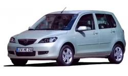 Dywaniki wewnętrzne do Mazdy 2 (DY) 2002 - 2007 I generacja EU Hatchback Dywaniki wewnętrzne do Mazdy 2 (DY) 2002 - 2007 I generacja EU Hatchback