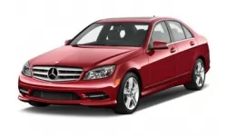 Dywaniki wewnętrzne do Mercedes-Benz W204 C-Class 2007 - 2014 III generacja EU Sedan