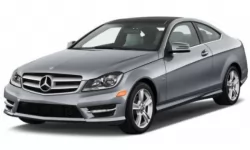 Dywaniki do wnętrza Mercedes-Benz W204 (C63 AMG) C-Class 2011 - 2014 III generacja EU Coupe